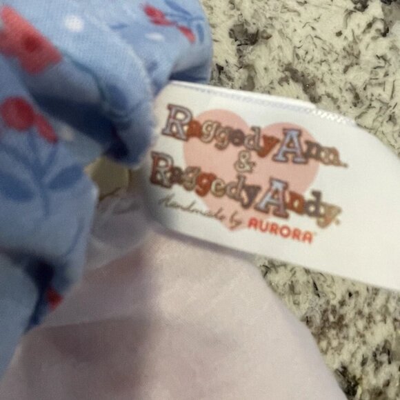 AURORA HASBRO RAGGEDY ANN DOLL 13” Soft Plush 2012 MADE IN USA - Picture 9 of 11